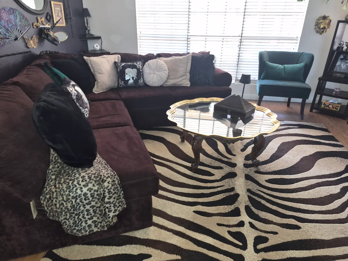 Living room tidied, dusted and ready to relax in, cleaned by Tidy Up Solutions Cleaning Services in the Phoenix area